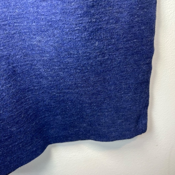 Polo Ralph Lauren Men's Quarter Zip Pullover Sweater Blue Heather Red Pony Sz XL - Picture 8 of 13